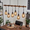 Pedreles Pendant Light Ecru, black, 6-light sources