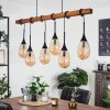 Pedreles Pendant Light Ecru, black, 6-light sources