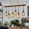 Pedreles Pendant Light Ecru, black, 6-light sources