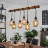 Pedreles Pendant Light Ecru, black, 6-light sources