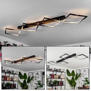 Kanchung Ceiling Light LED black, 1-light source