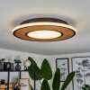 Chrop Ceiling Light LED black, 1-light source