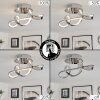 Dauntey Ceiling Light LED chrome, 1-light source