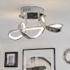 Dauntey Ceiling Light LED chrome, 1-light source