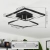 Kanchung Ceiling Light LED black, 1-light source
