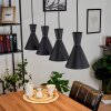 Vijes Pendant Light black, 4-light sources