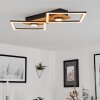 Lomnion Ceiling Light LED Ecru, black, 1-light source