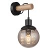 Globo RICHARD Wall Light Ecru, black, 1-light source