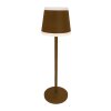 Globo RIDLEY Table lamp LED rust-coloured, 1-light source