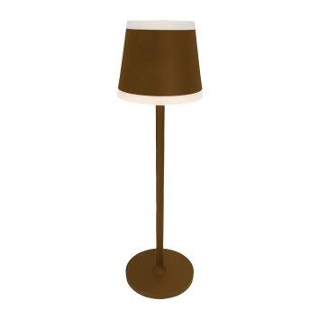 Globo RIDLEY Table lamp LED rust-coloured, 1-light source
