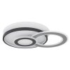 Globo BRIENNA Ceiling Light LED grey, white, 1-light source, Remote control