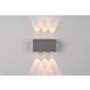 Trio Clyde Outdoor Wall Light LED anthracite, 2-light sources