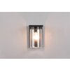 Trio Ardila Outdoor Wall Light black, 1-light source