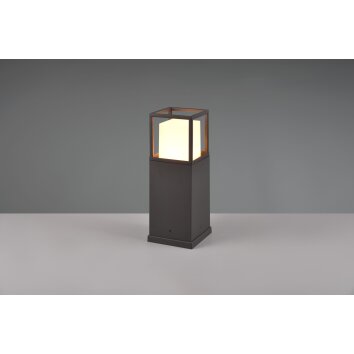 Trio Witham pedestal light LED anthracite, 1-light source