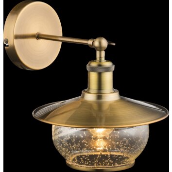 Globo NEVIS Wall Light bronze, 1-light source