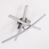 ATOME Ceiling Light LED chrome, 3-light sources