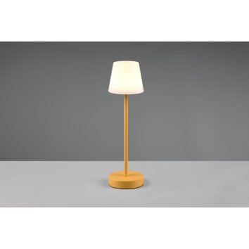 Reality Martinez Table lamp LED yellow, 1-light source