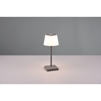Reality Sanchez Table lamp LED anthracite, 1-light source, Colour changer