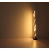 Globo GERONIMO Floor Lamp LED Wood like finish, black, 1-light source
