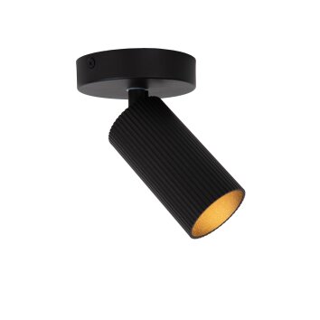 Lucide CLUBS Wall Light black, 1-light source