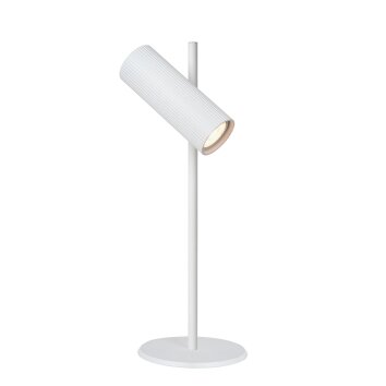 Lucide CLUBS Table lamp white, 1-light source