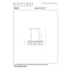 Lucide SUUS Pendant Light black, 4-light sources