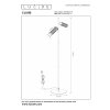 Lucide CLUBS Floor Lamp white, 2-light sources
