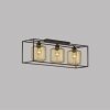 Fischer & Honsel Caydo Ceiling Light black, 3-light sources