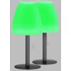 FHL easy Fiumara Table lamp LED black, 1-light source, Remote control, Colour changer
