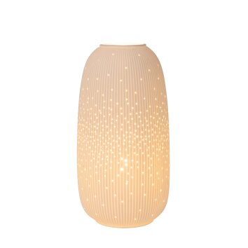Lucide FLORES Table lamp white, 1-light source