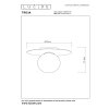 Lucide TRICIA Ceiling Light white, 1-light source