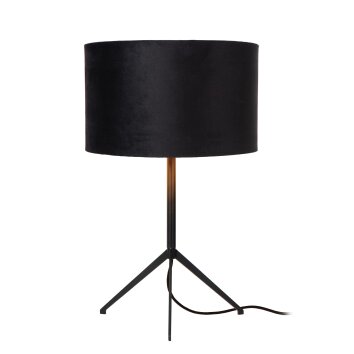 Lucide TONDO Table lamp black, 1-light source
