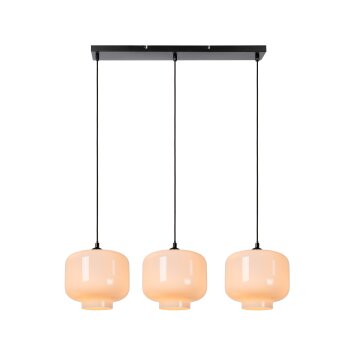 Lucide MEDINE Pendant Light black, 3-light sources