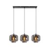 Lucide MEDINE Pendant Light black, 3-light sources