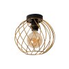Lucide DANZA Ceiling Light gold, brass, black, 1-light source