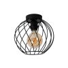 Lucide DANZA Ceiling Light black, 1-light source