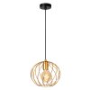 Lucide DANZA Pendant Light black, 1-light source