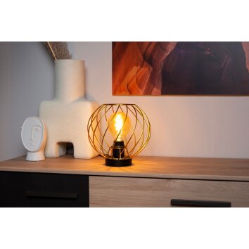 Lucide DANZA Table lamp black, 1-light source