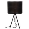Lucide TAGALOG Table lamp black, 1-light source