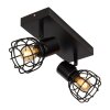 Lucide FILOX Ceiling Light black, 2-light sources
