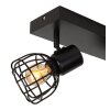 Lucide FILOX Ceiling Light black, 2-light sources