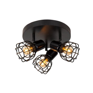 Lucide FILOX Ceiling Light black, 1-light source