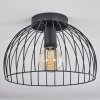 Gourel Ceiling Light black, 1-light source
