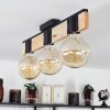 Lemou Ceiling Light Light wood, black, 3-light sources