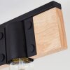 Lemou Ceiling Light Light wood, black, 3-light sources