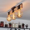 Lemou Ceiling Light Light wood, black, 3-light sources