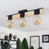 Lemou Ceiling Light Light wood, black, 3-light sources