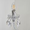 Malmback chandelier chrome, transparent, clear, 6-light sources