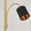 Murteirinha Floor Lamp brass, black, 2-light sources
