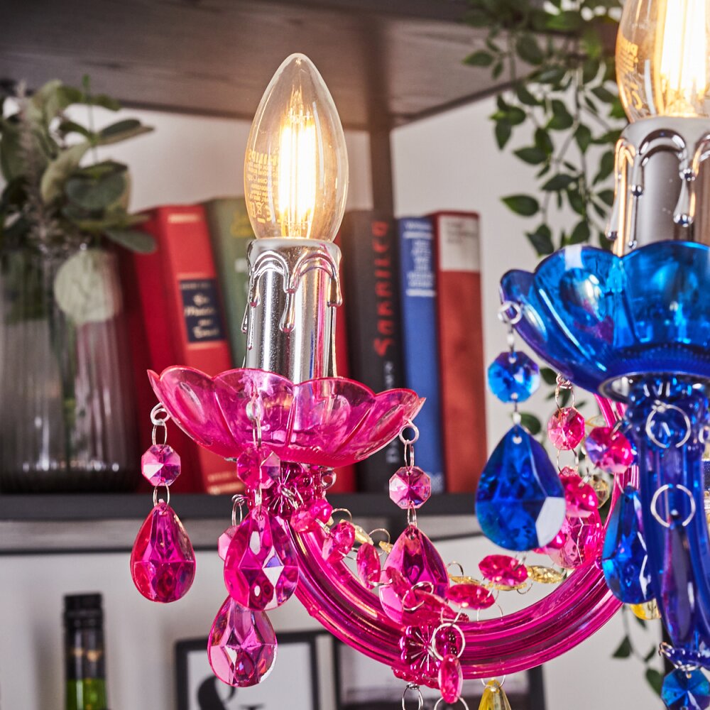 chandelier シェルフ Malmback chandelier colourful, chrome H3638880 | illumination.co.uk